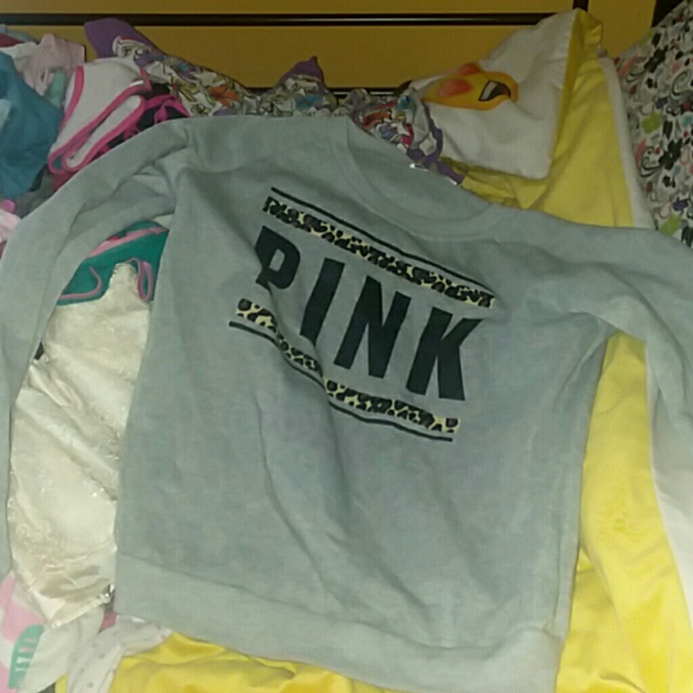 Pink sweat shirt (XL)